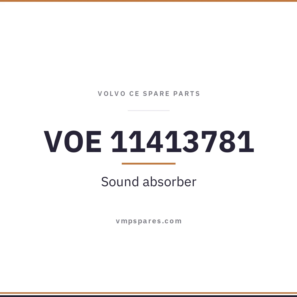 VOE 11413781 – Sound absorber