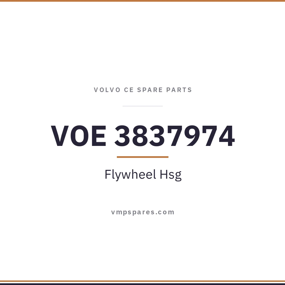VOE 3837974 – Flywheel Hsg