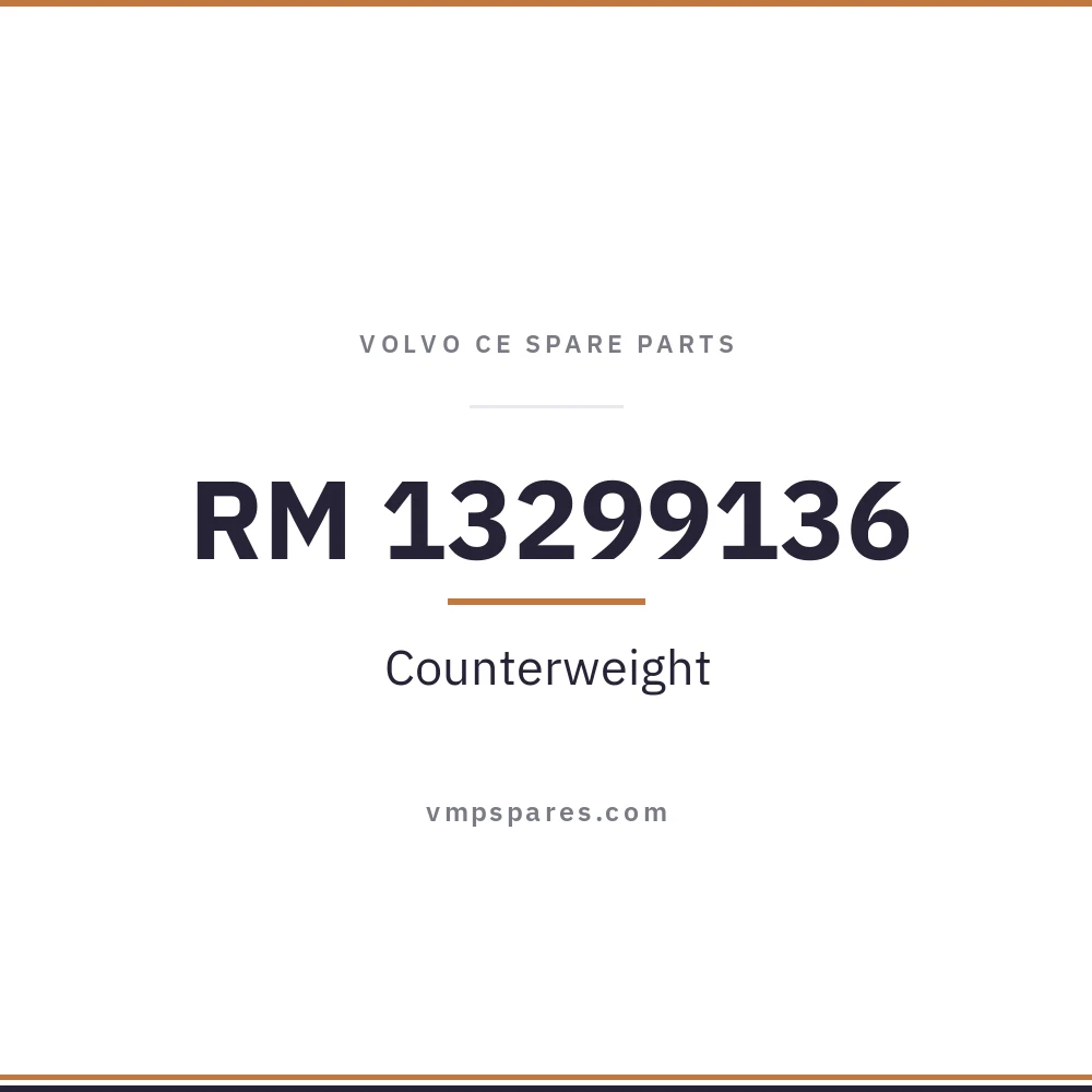 RM 13299136 – Counterweight