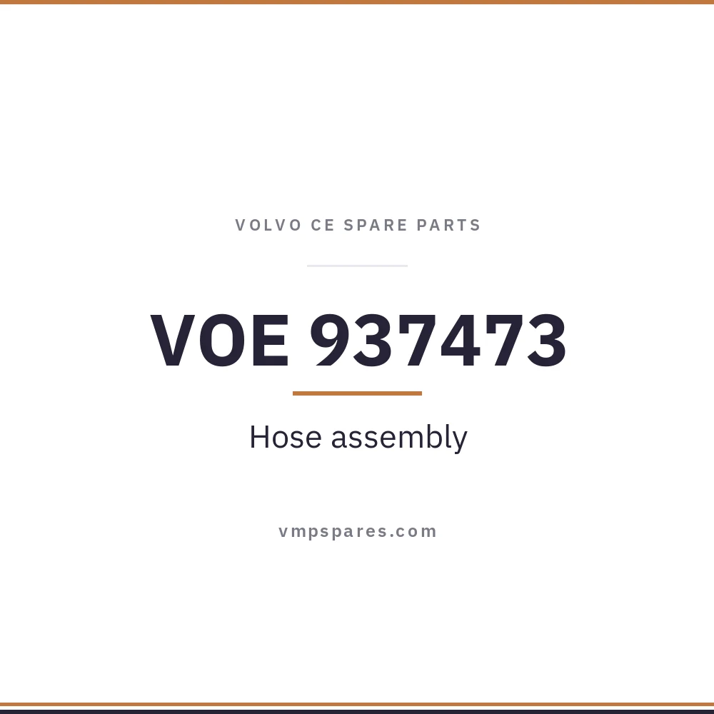 VOE 937473 – Hose assembly