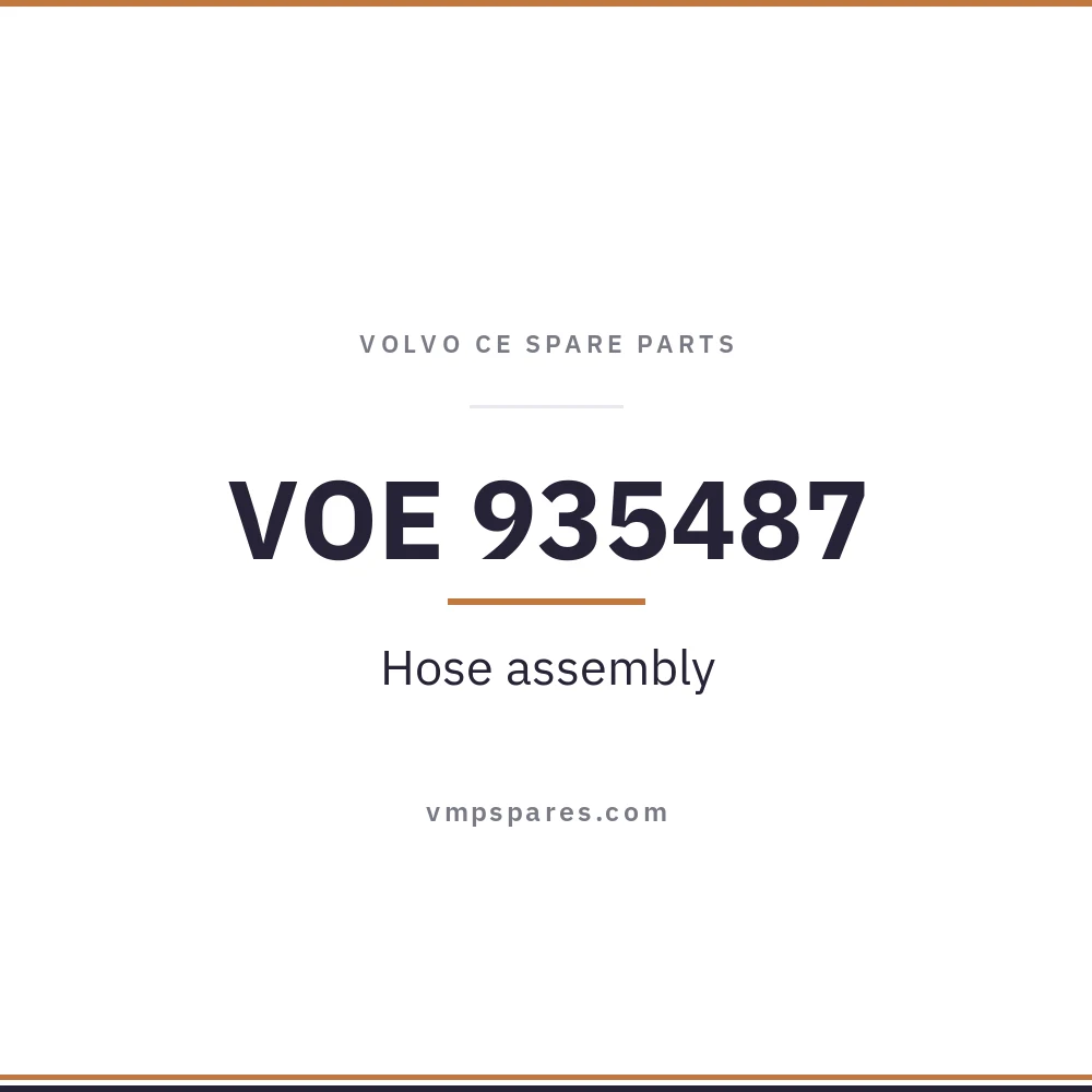 VOE 935487 – Hose assembly
