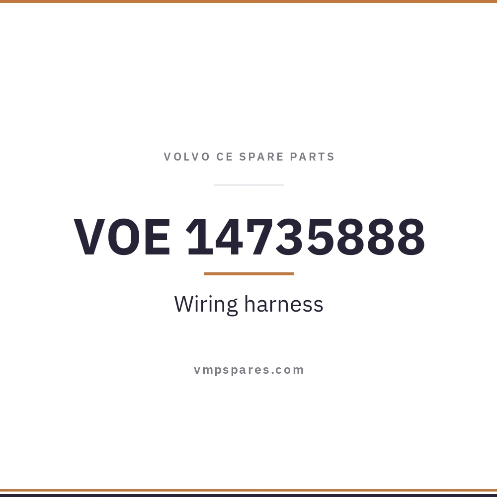 VOE 14735888 – Wiring harness