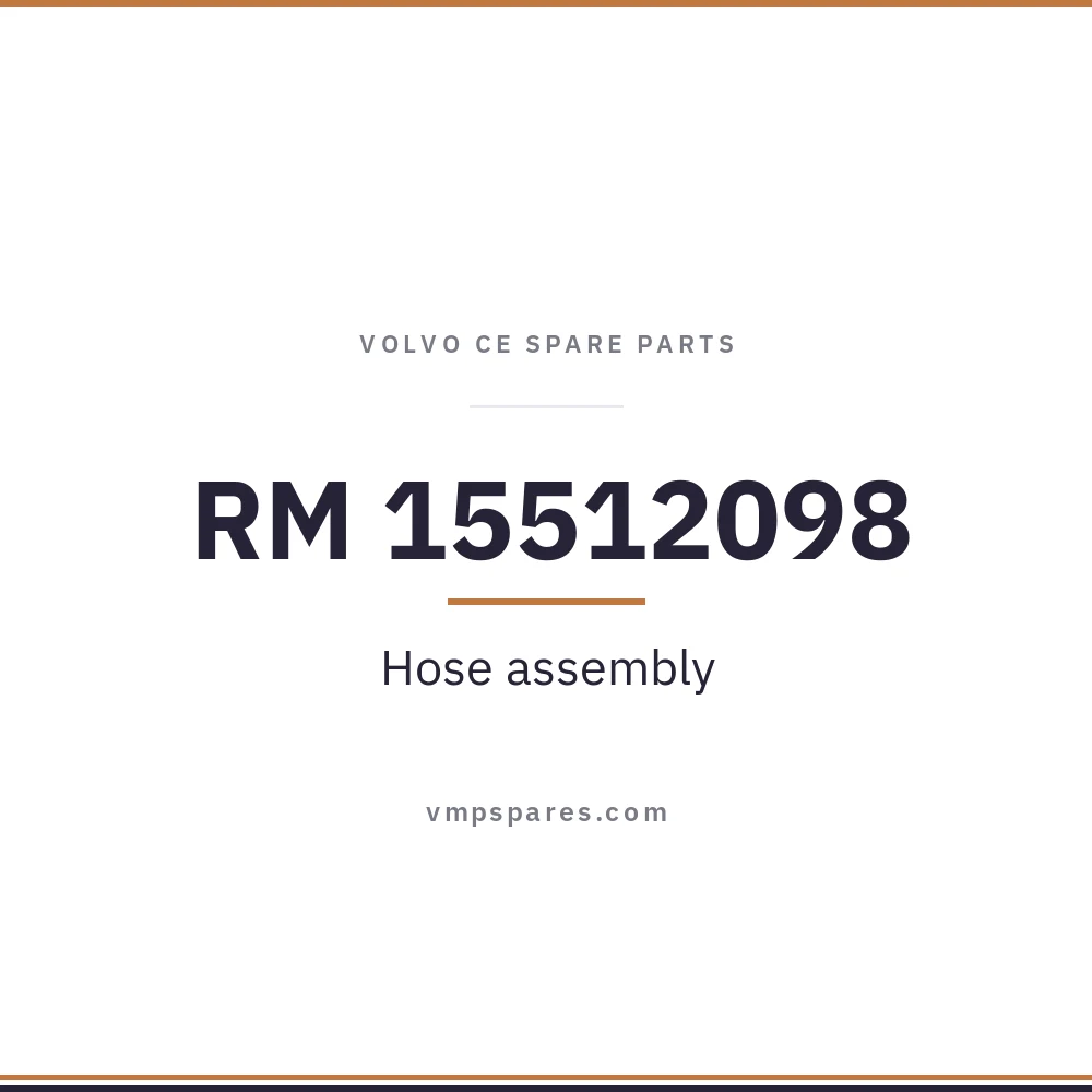 RM 15512098 – Hose assembly
