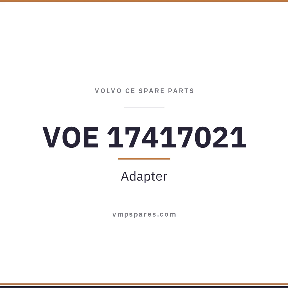 VOE 17417021 – Adapter