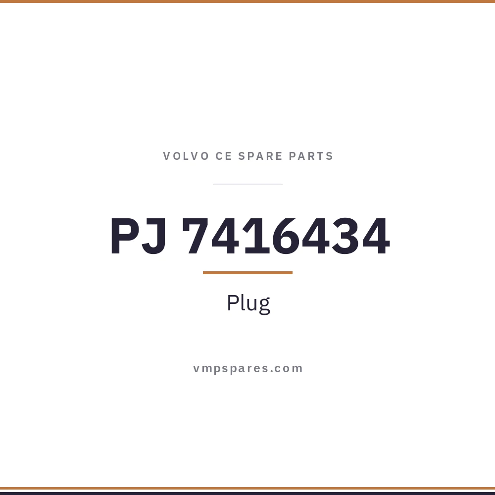 PJ 7416434 – Plug