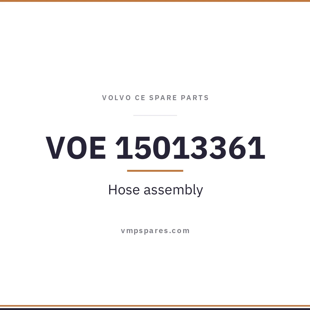 VOE 15013361 – Hose assembly