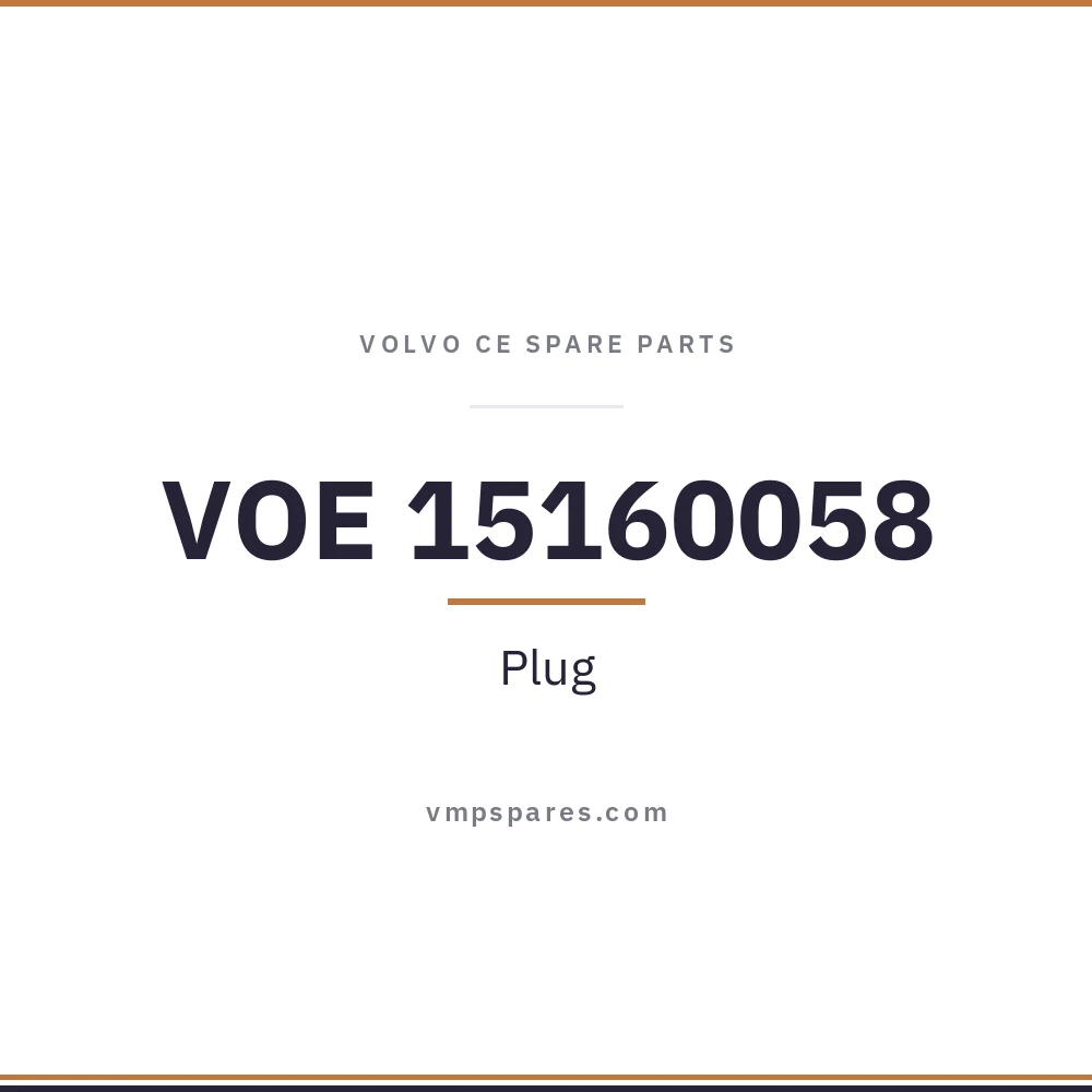 VOE 15160058 – Plug
