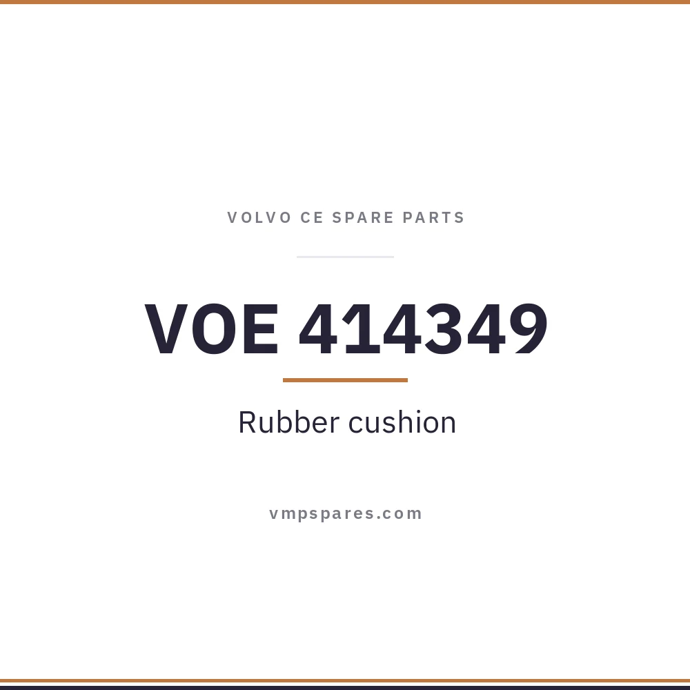 VOE 414349 – Rubber cushion