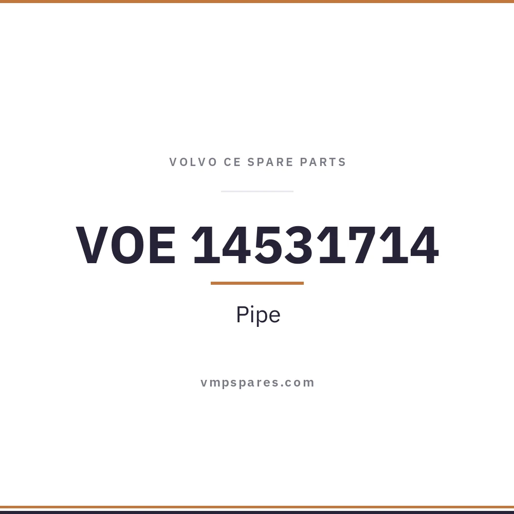 VOE 14531714 – Pipe