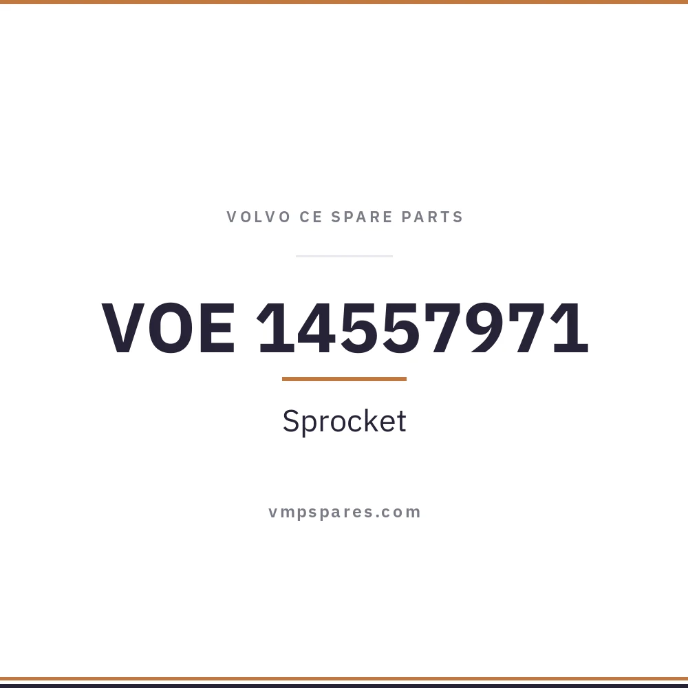 VOE 14557971 – Sprocket