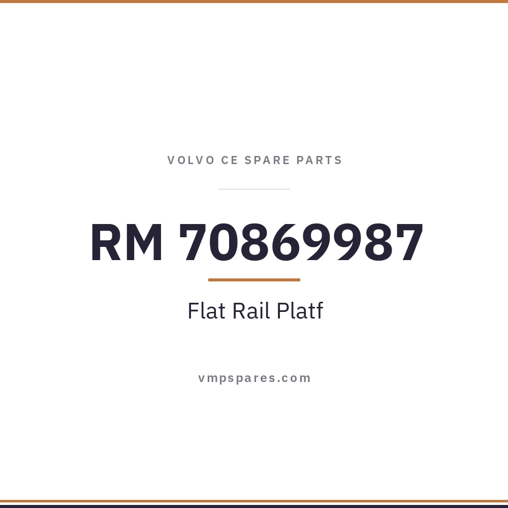 RM 70869987 – Flat Rail Platf