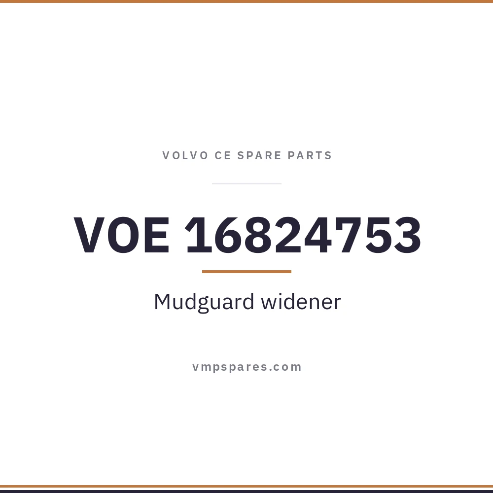 VOE 16824753 – Mudguard widener