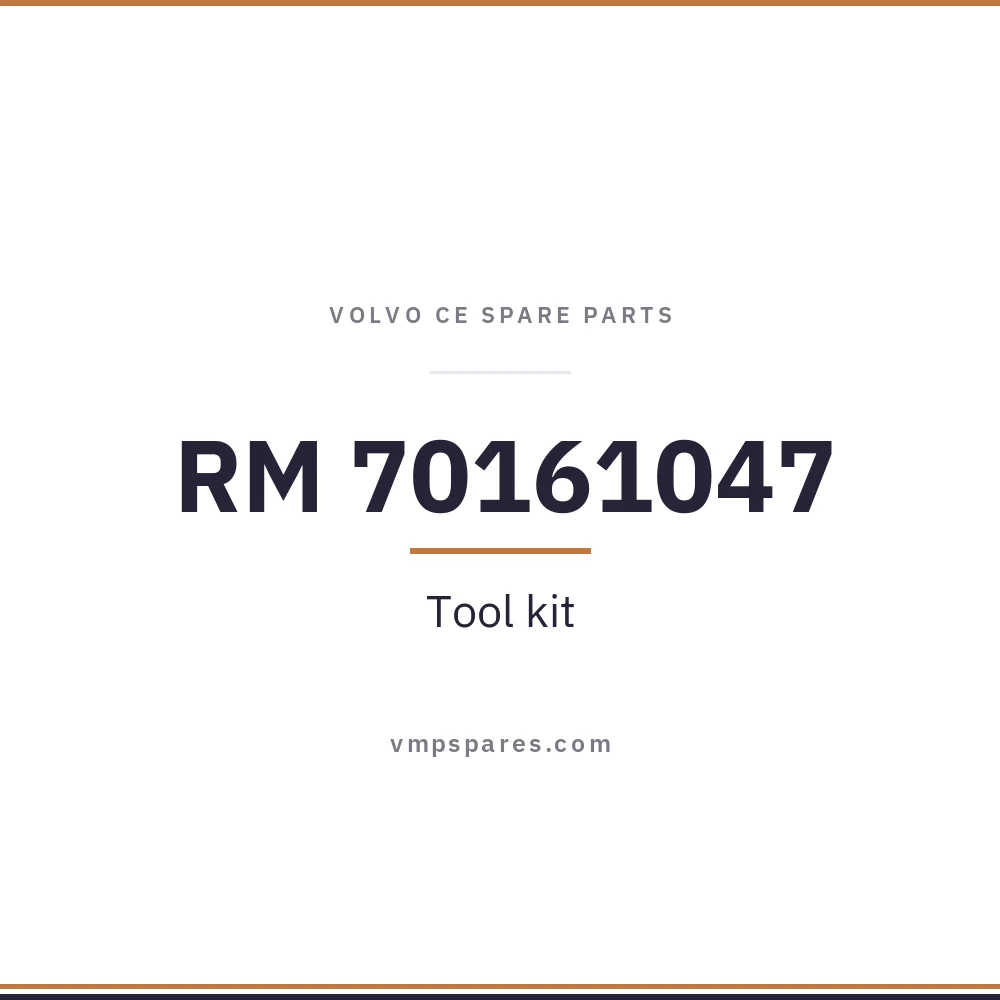RM 70161047 – Tool kit