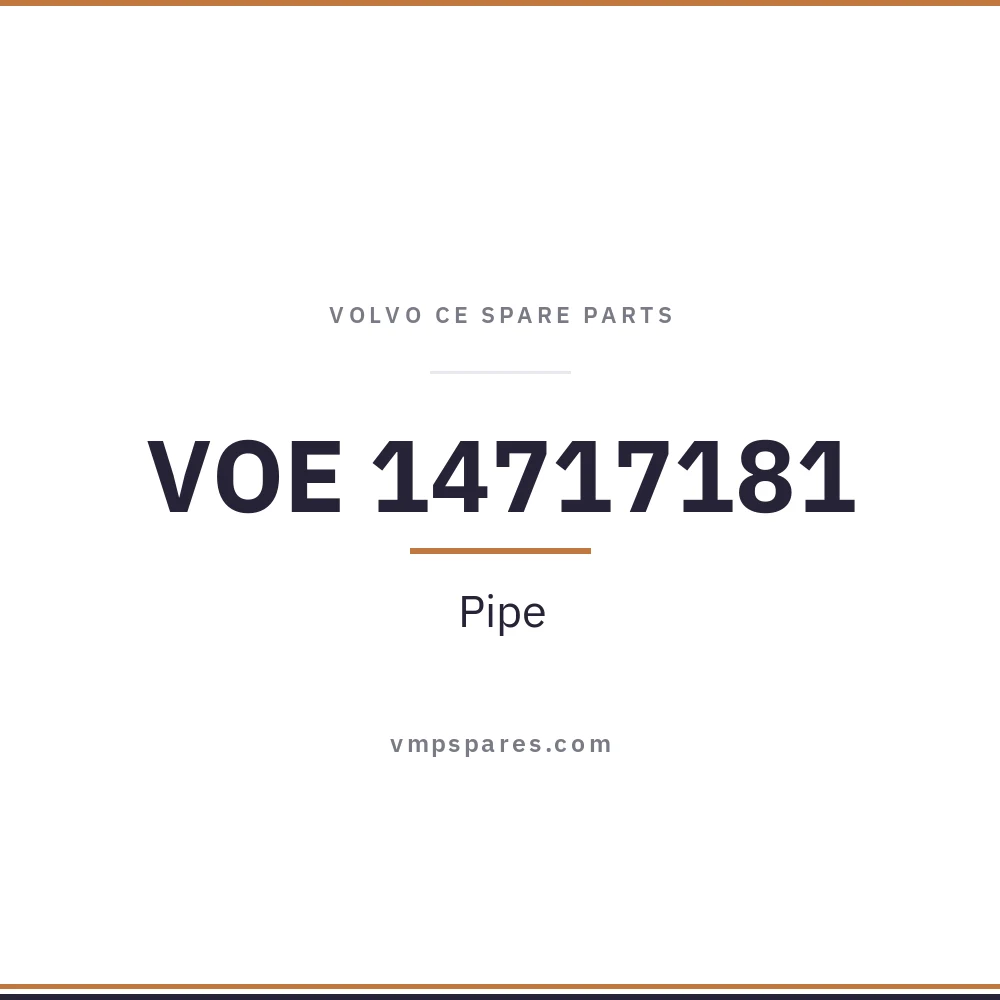 VOE 14717181 – Pipe
