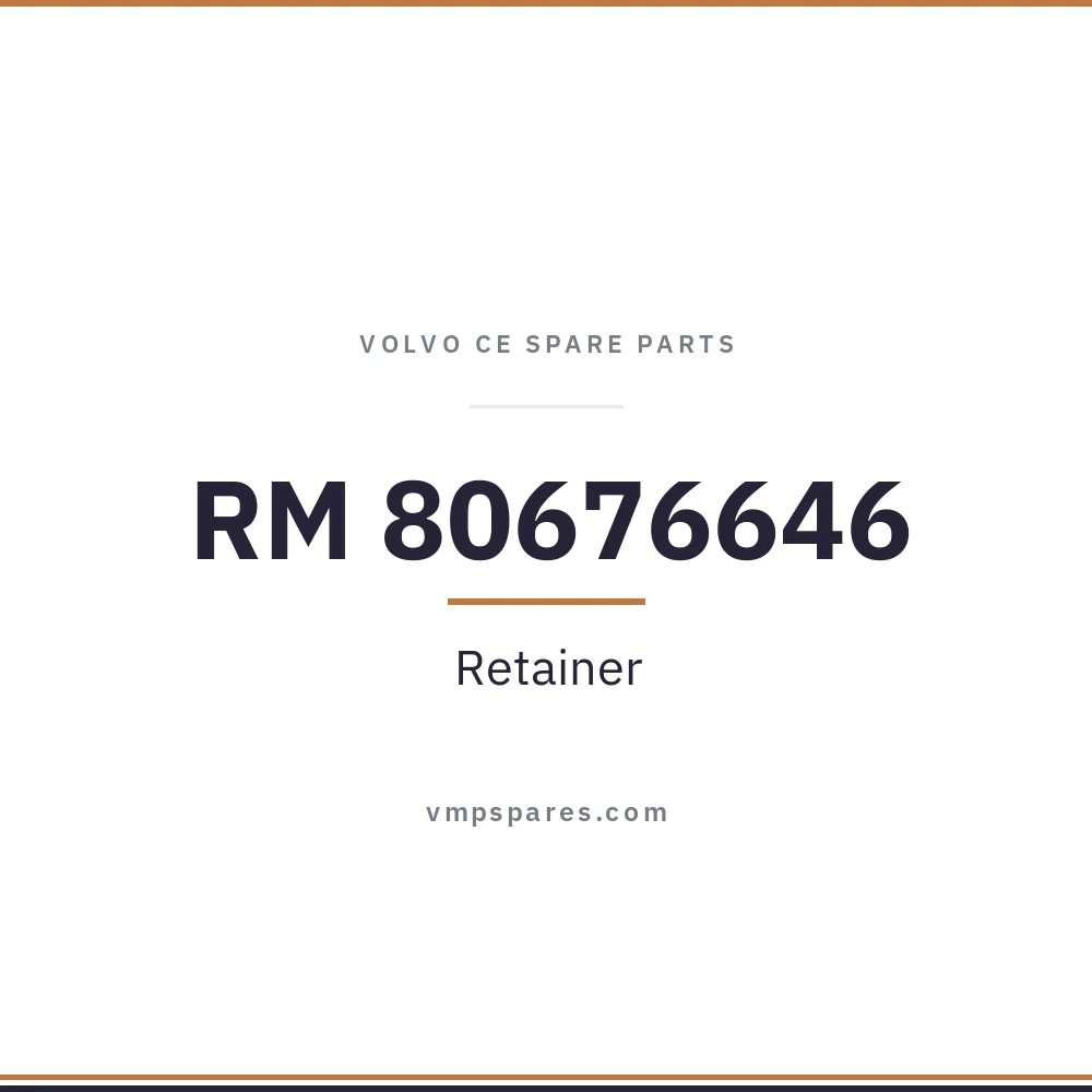 RM 80676646 – Retainer