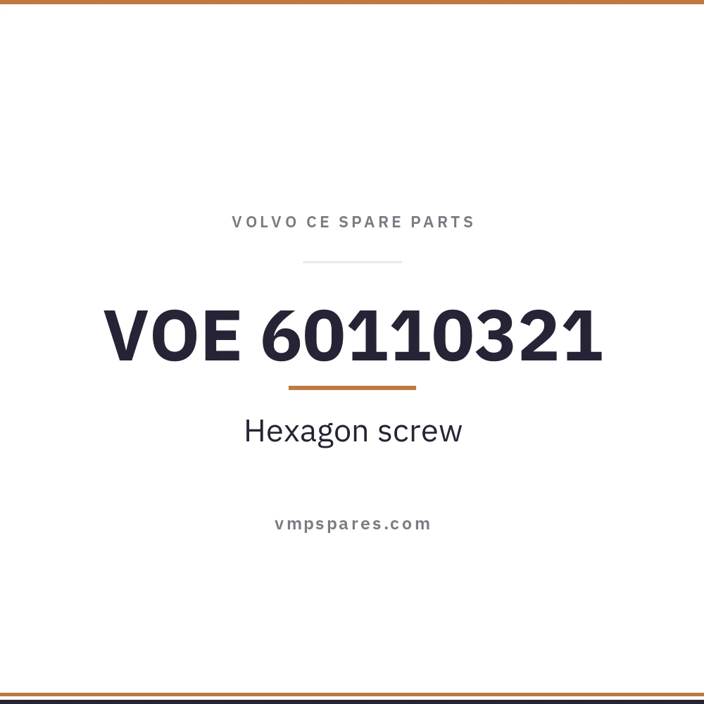 VOE 60110321 – Hexagon screw