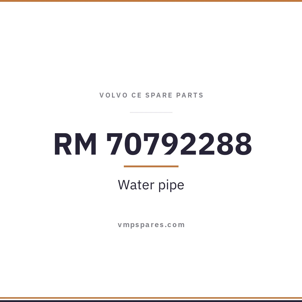 RM 70792288 – Water pipe