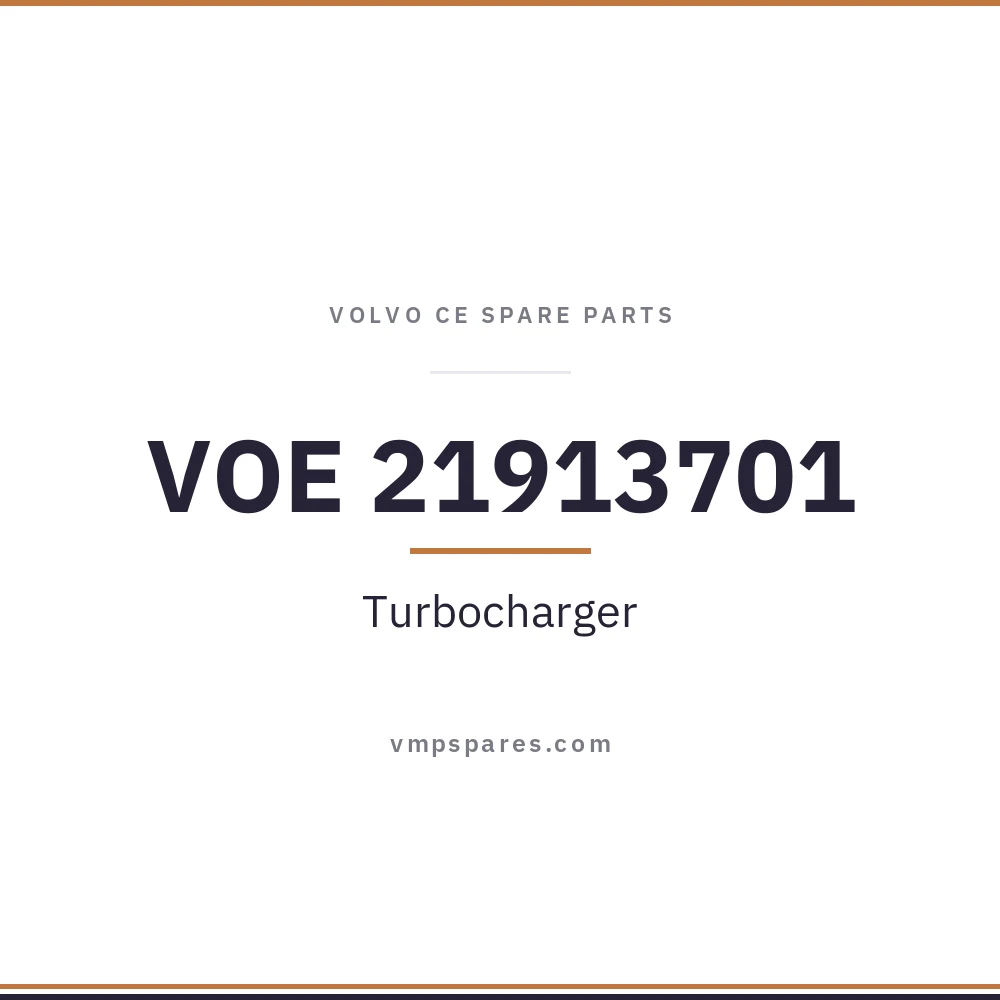 VOE 21913701 – Turbocharger