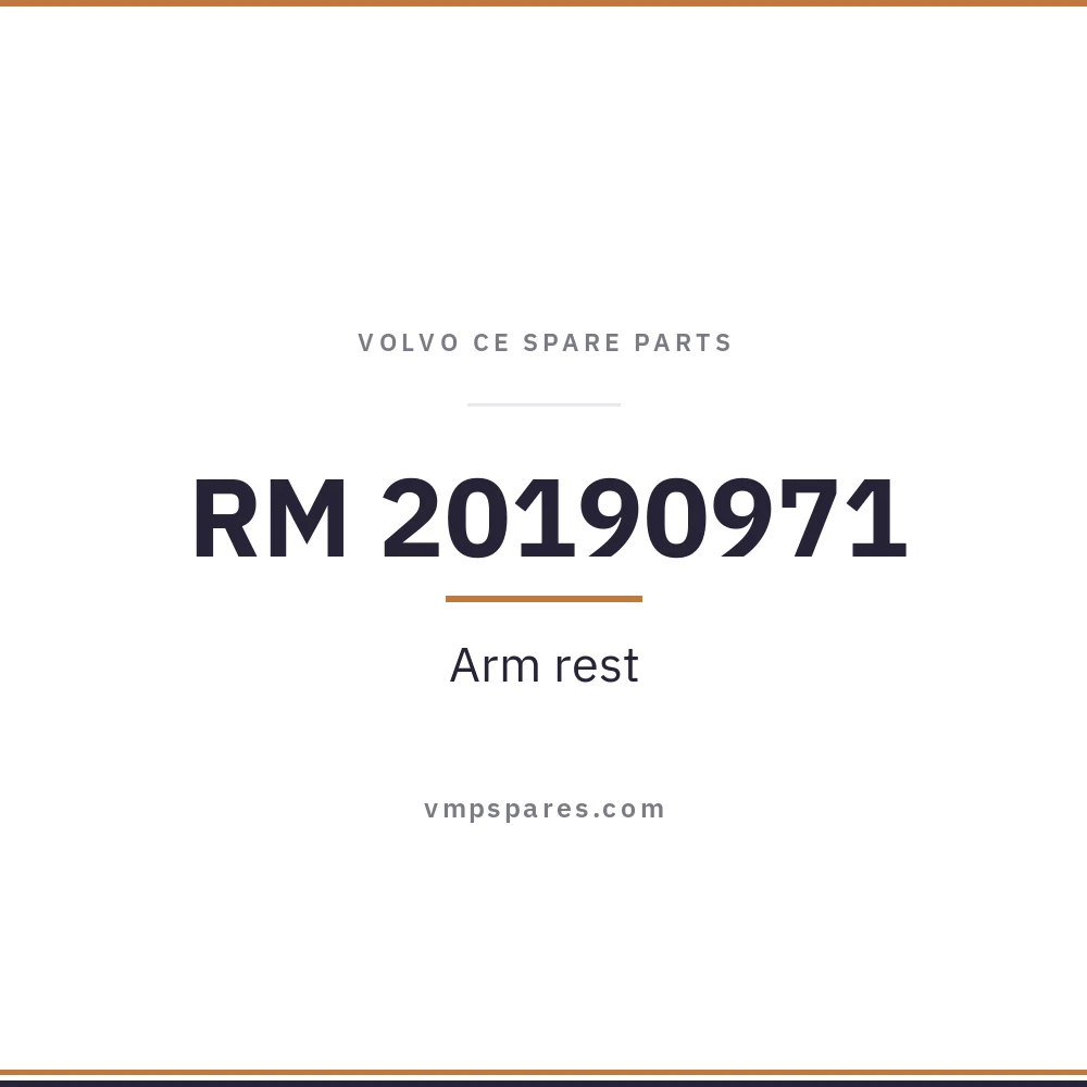 RM 20190971 – Arm rest