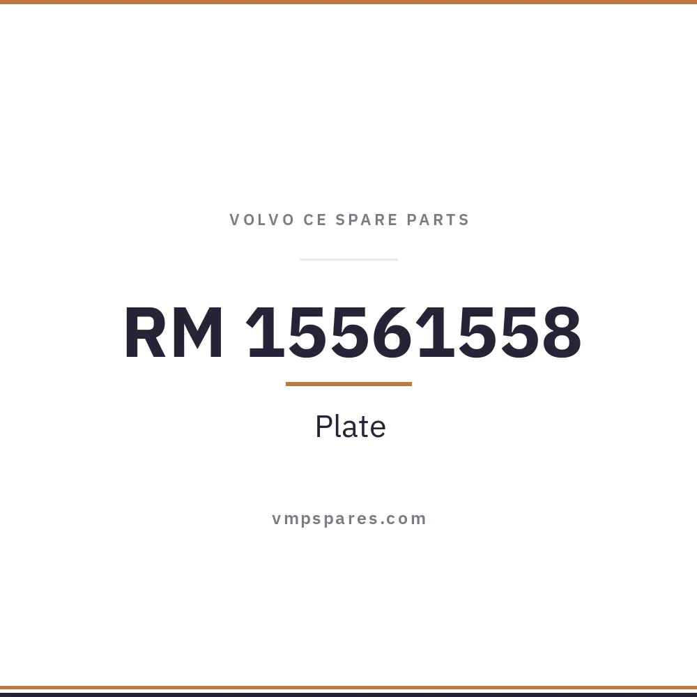 RM 15561558 – Plate