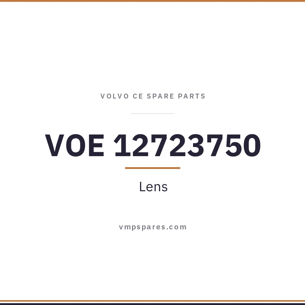VOE 12723750 – Lens