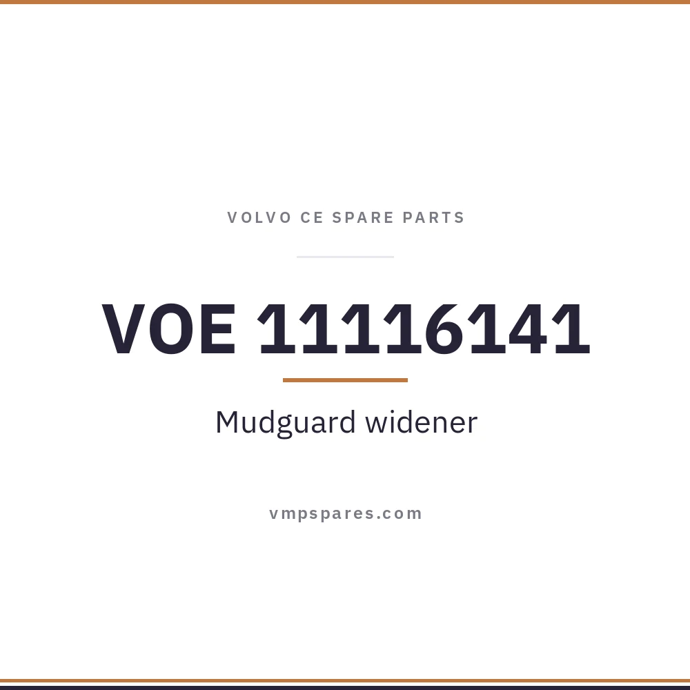 VOE 11116141 – Mudguard widener
