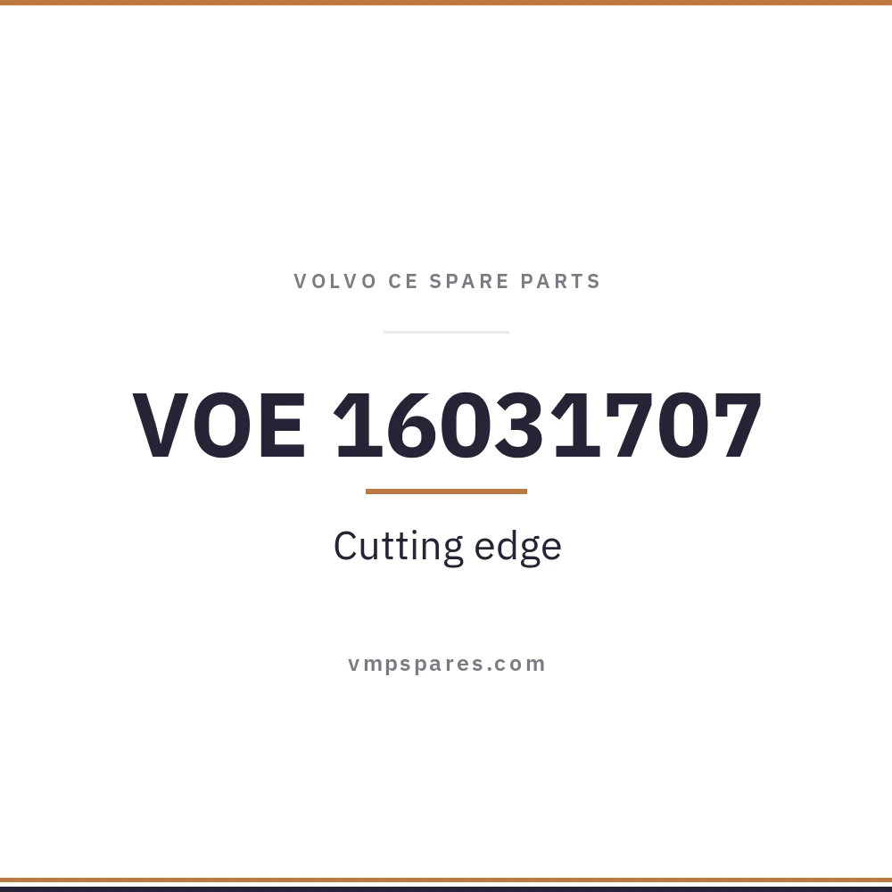 VOE 16031707 – Cutting edge