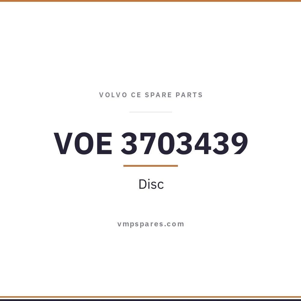 VOE 3703439 – Disc