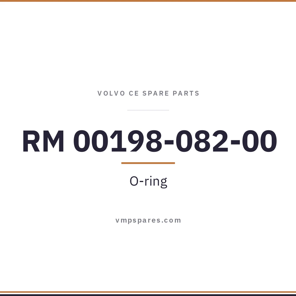 RM 00198-082-00 – O-ring