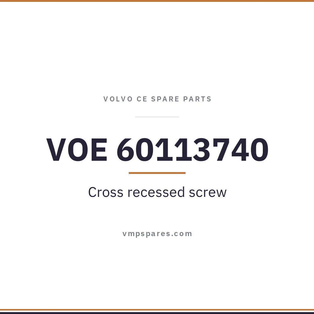 VOE 60113740 – Cross recessed screw