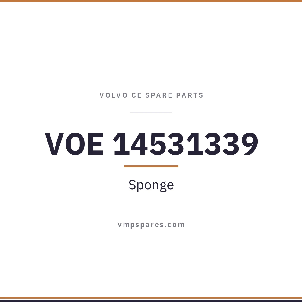 VOE 14531339 – Sponge