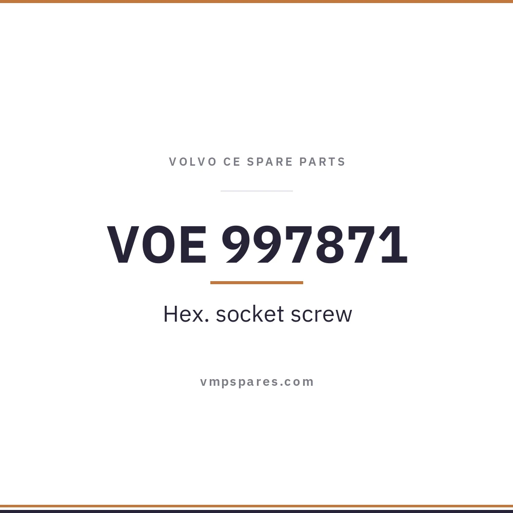 VOE 997871 – Hex. socket screw