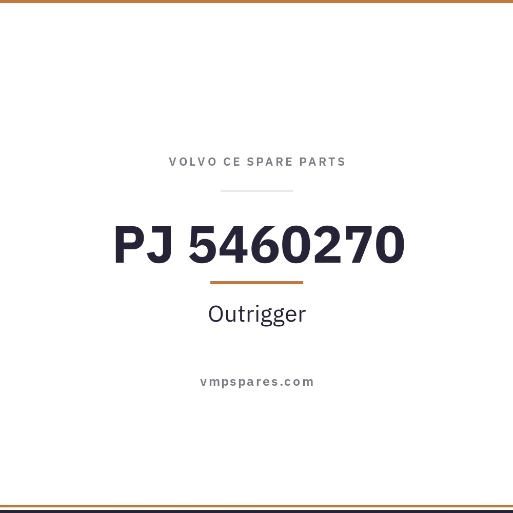 PJ 5460270 – Outrigger