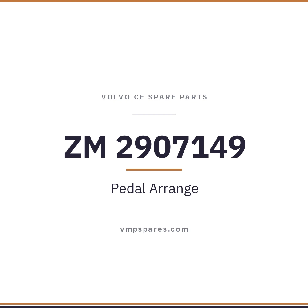 ZM 2907149 – Pedal Arrange