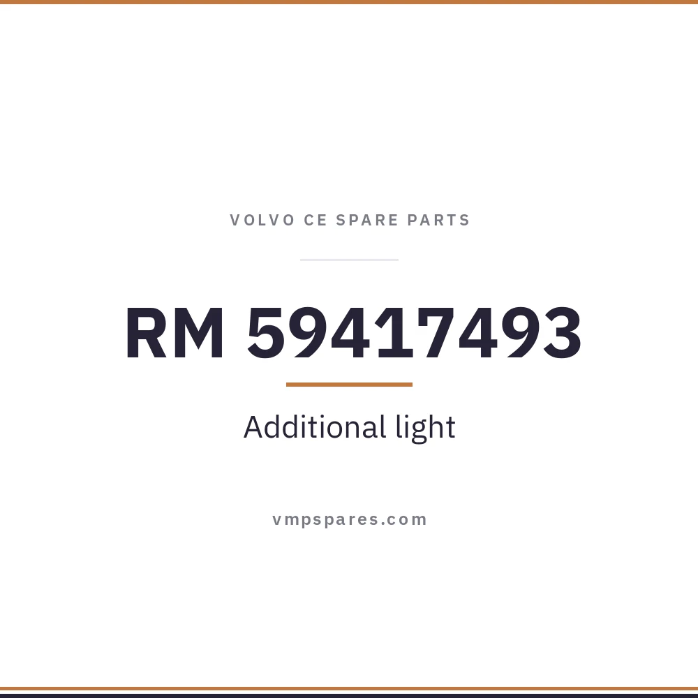 RM 59417493 – Additional light