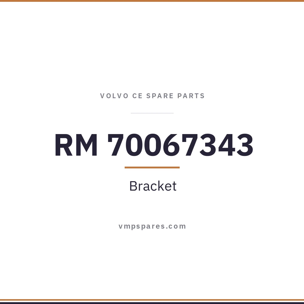 RM 70067343 – Bracket
