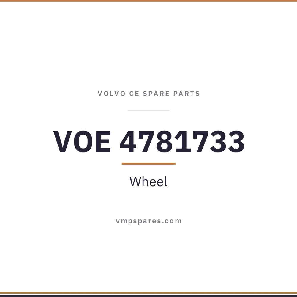 VOE 4781733 – Wheel