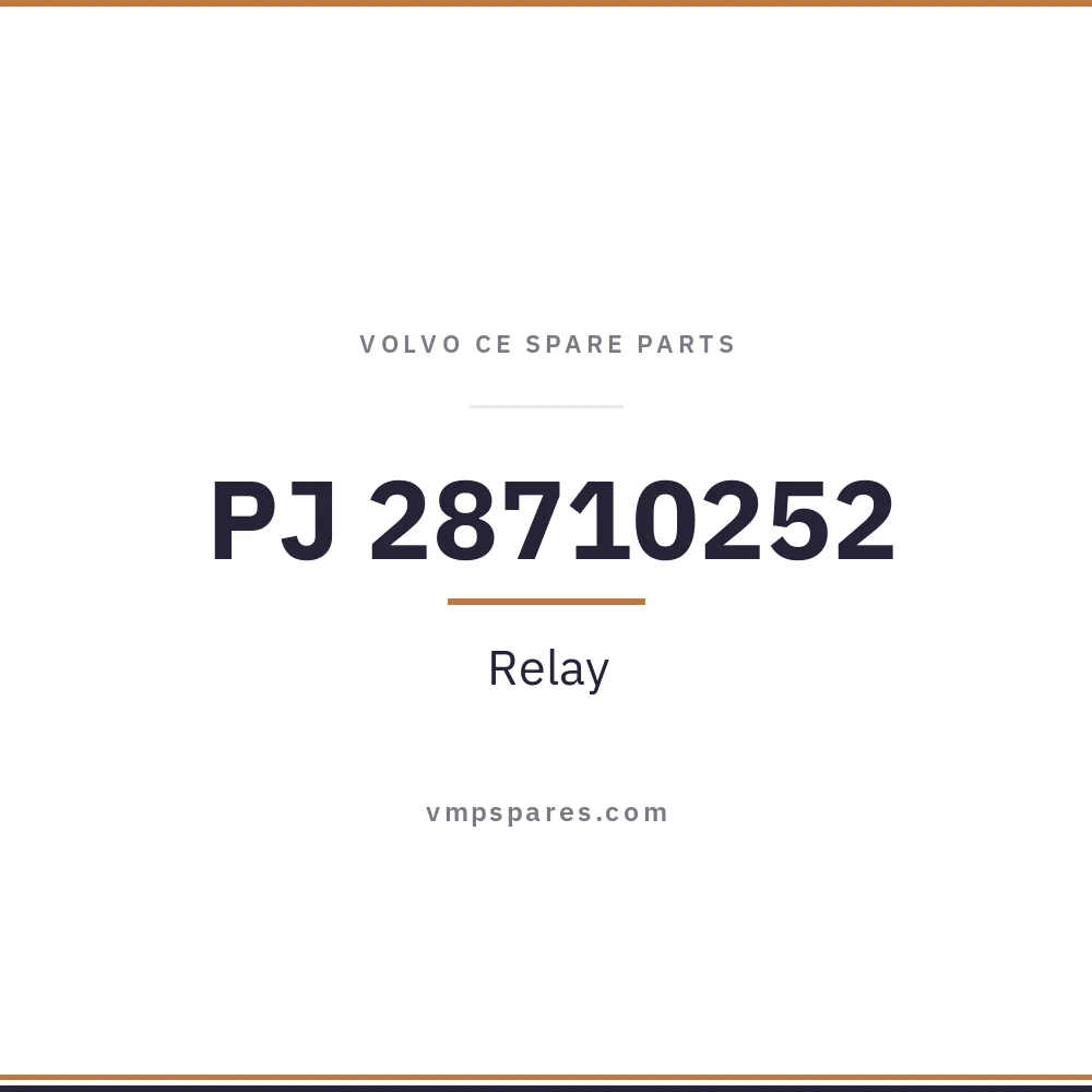 PJ 28710252 – Relay