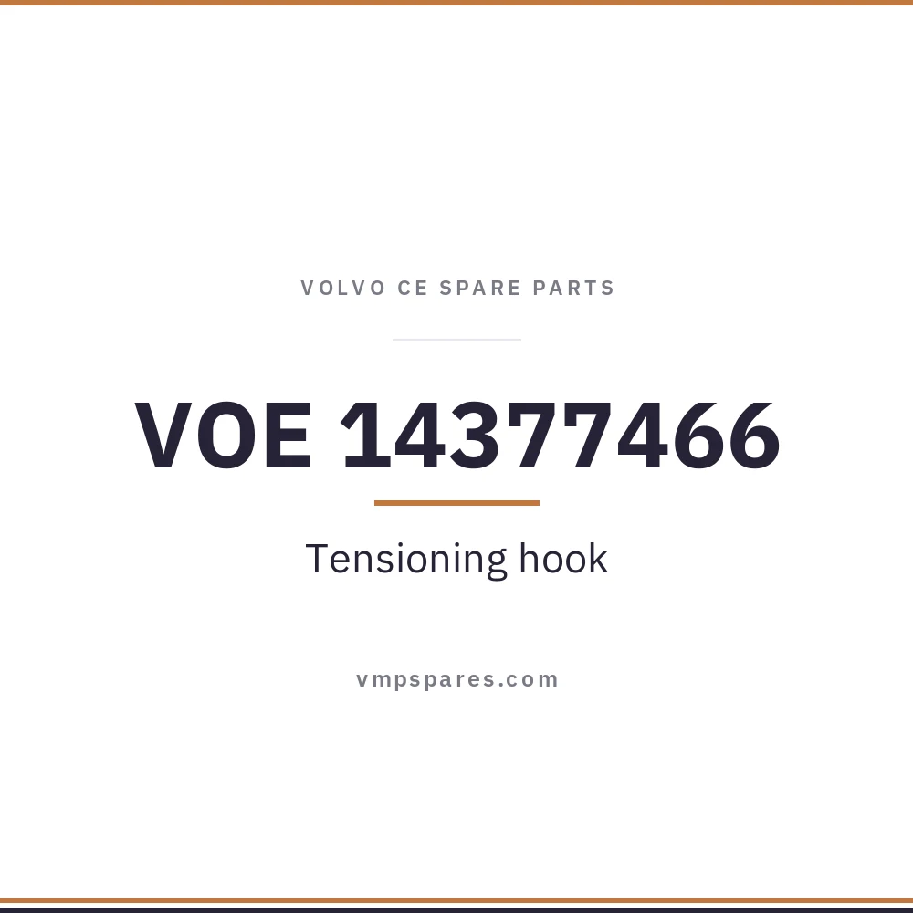 VOE 14377466 – Tensioning hook