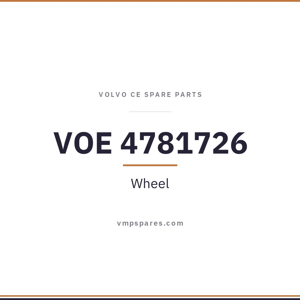 VOE 4781726 – Wheel