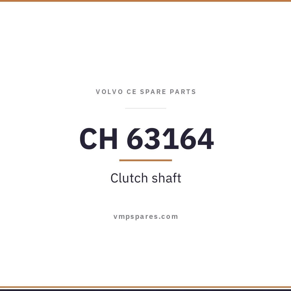 CH 63164 – Clutch shaft