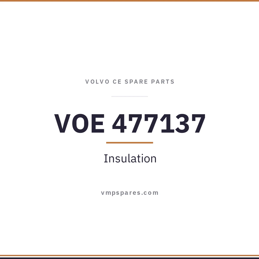 VOE 477137 – Insulation