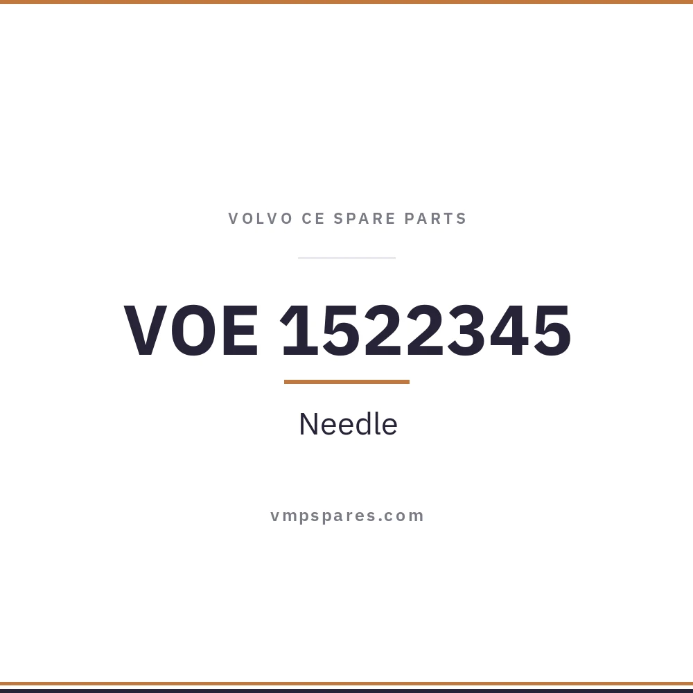 VOE 1522345 – Needle