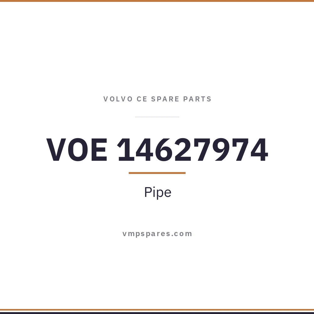 VOE 14627974 – Pipe