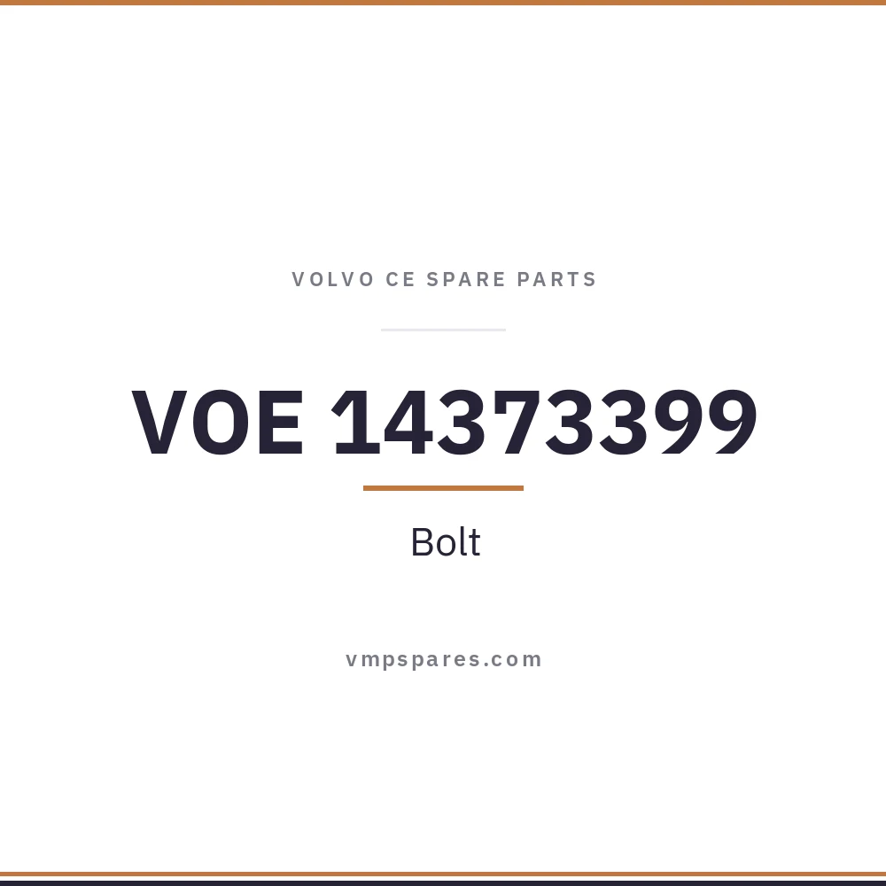 VOE 14373399 – Bolt
