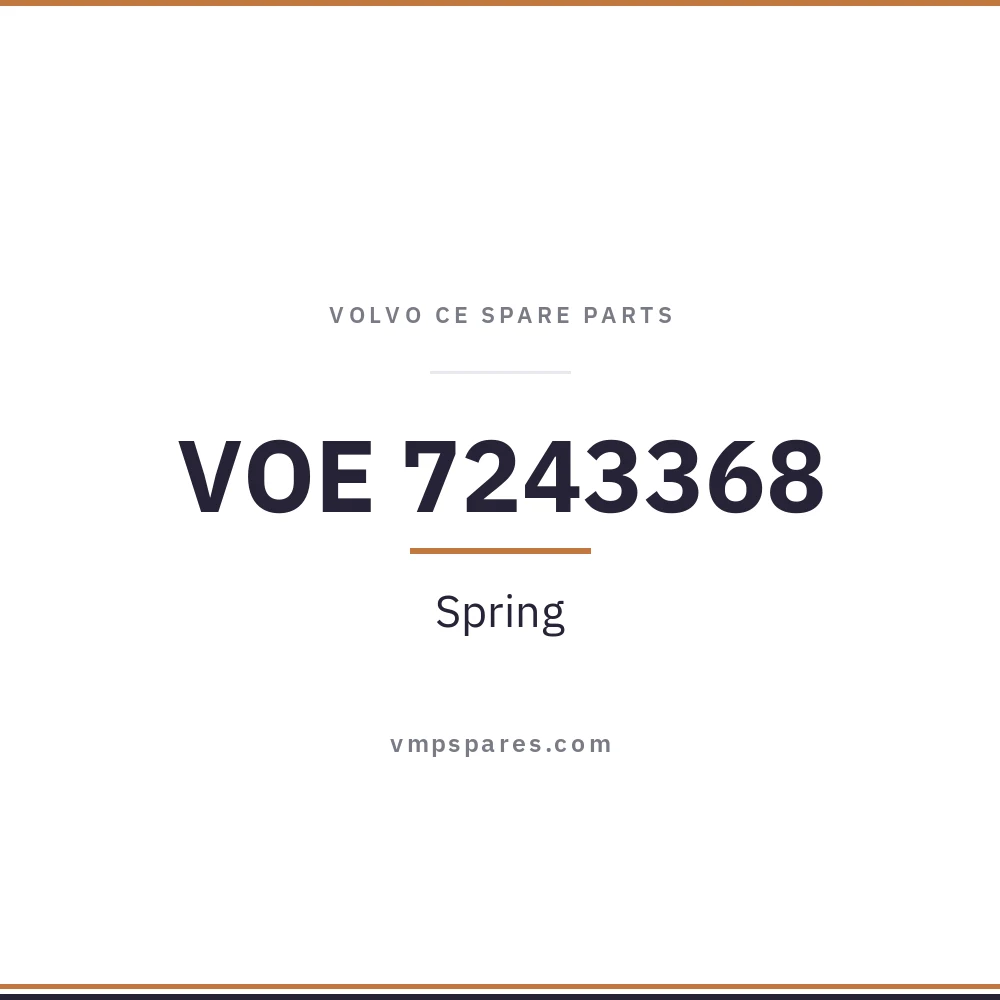 VOE 7243368 – Spring