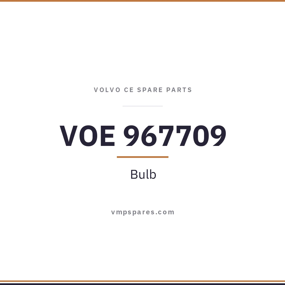 VOE 967709 – Bulb