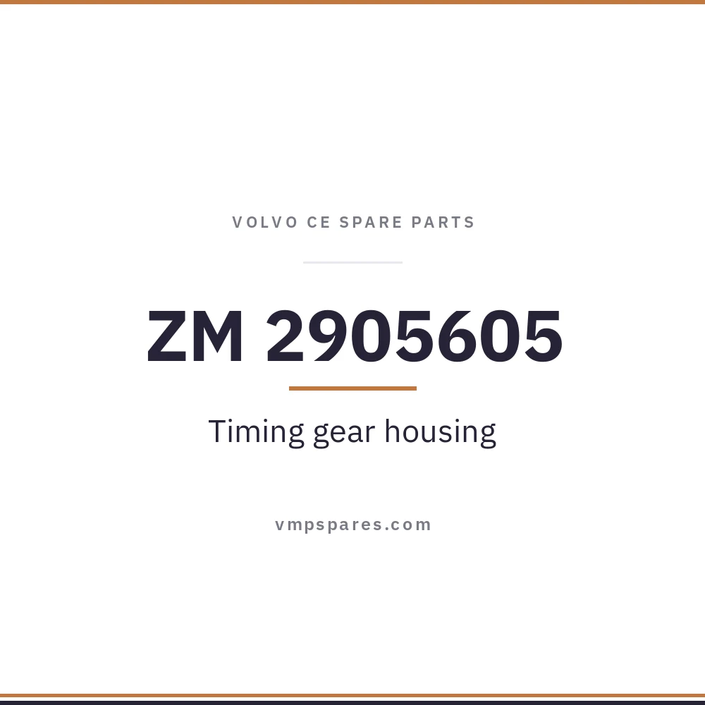 ZM 2905605 – Timing gear housing