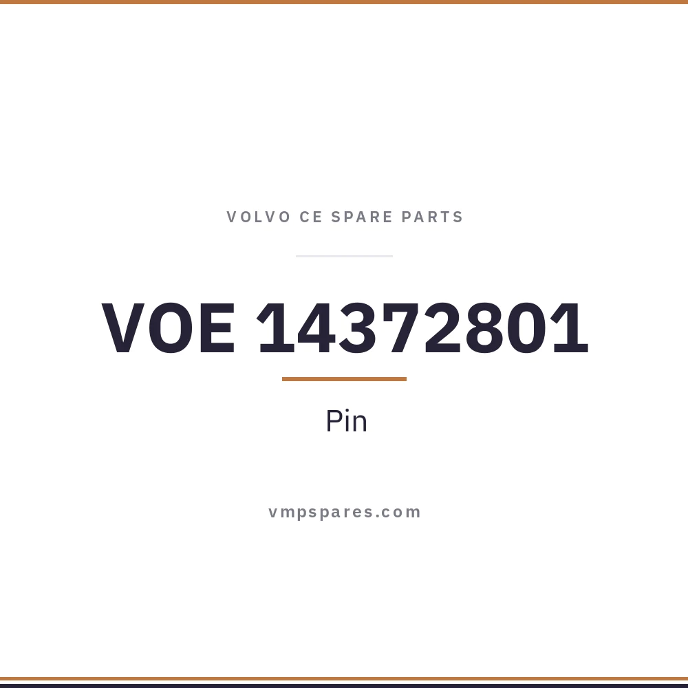 VOE 14372801 – Pin