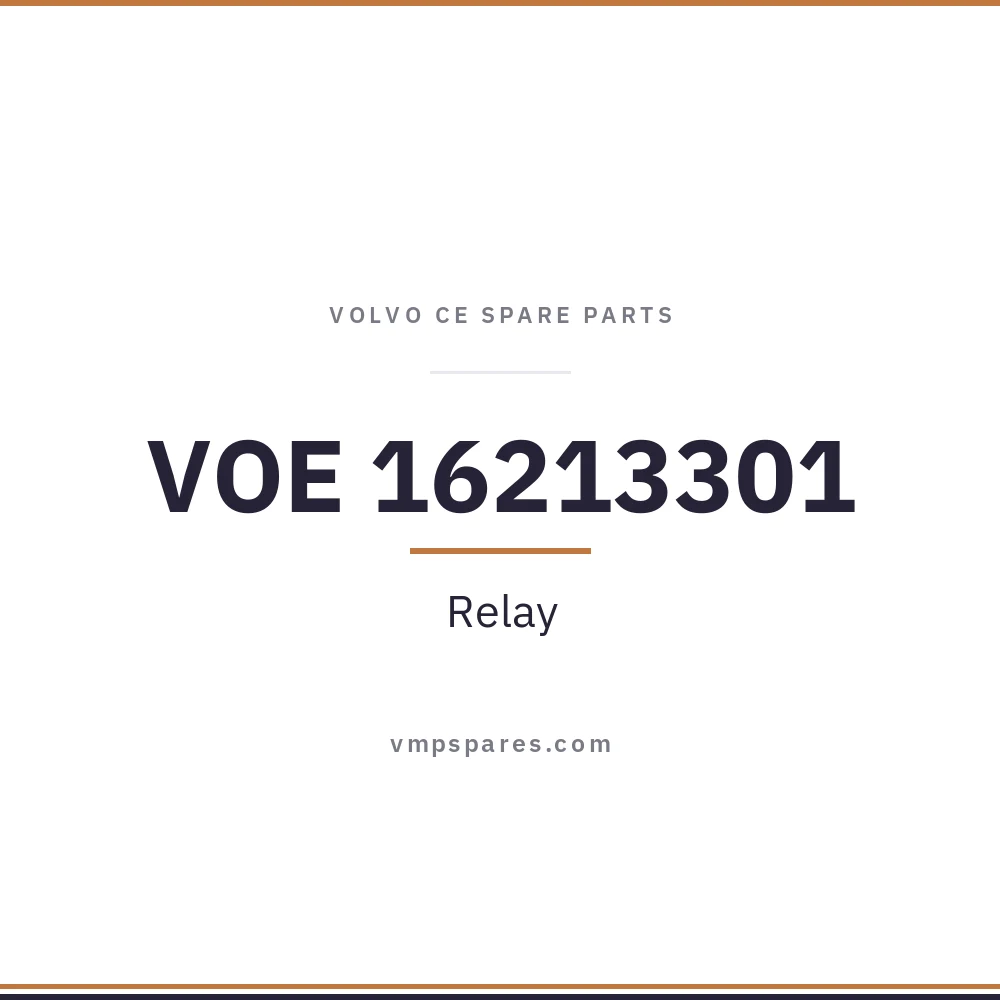 VOE 16213301 – Relay
